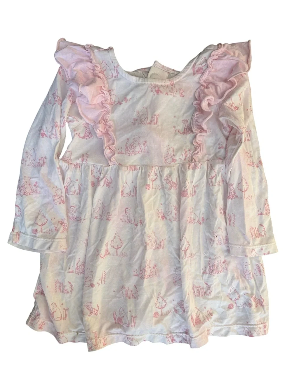 Magnetic Me Disney Dress Girls 6-9 Mos Winnie the Pooh Sweeter Than Honey